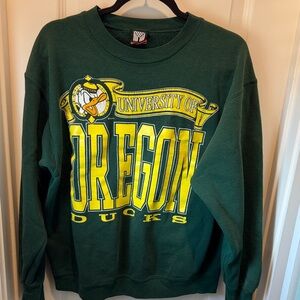 University of Oregon Ducks Green Sweater